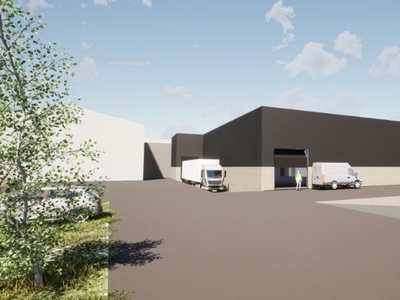 Nieuwbouw industrieel gebouw te huur in Buggenhout