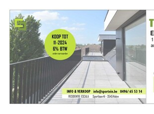 PENTHOUSE INCLUSIEF 2 PRIVATE GARAGEBOXEN TE KOOP