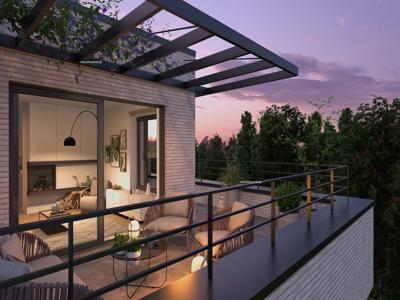 Nieuwbouw penthouse te koop in Uccle