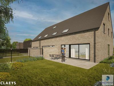 Landelijk gelegen NIEUWBOUW woning met 5-slpk langs het kana