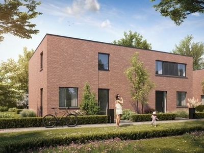 4 moderne halfopen nieuwbouwwoningen te Sijsele