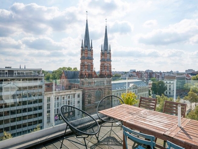 Penthouse met dakterras in het hart van Antwerpen