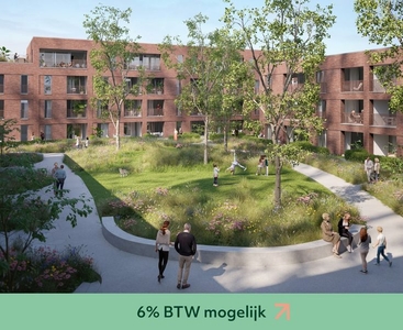 Energiezuinig appartement met 3 slaapkamers: 6% BTW