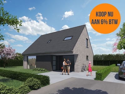 6%BTW!!! TIJDLOZE VRIJSTAANDE nieuwbouwwoning in GROENE O...