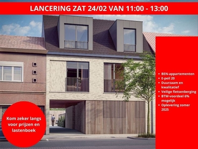 Luxueus nieuwbouw appartement in het hart van Kapellen!