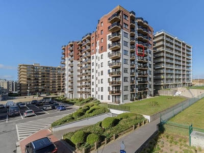 Studio met zijdelings zeezicht en staanplaats in De Panne