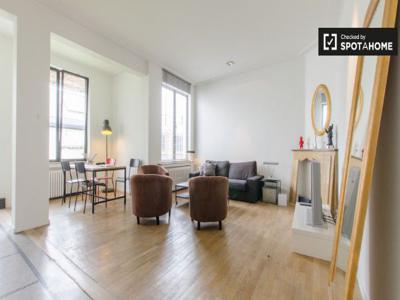 Central 2-bedroom penthouse for rent Centre ville, Brussels