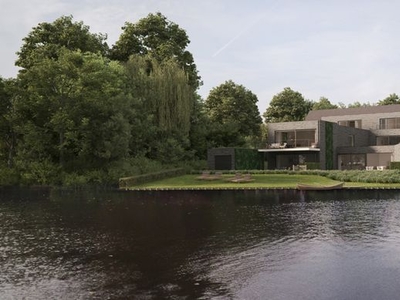 Prachtige gelijkvloerse woonst met tuin tot aan het water!