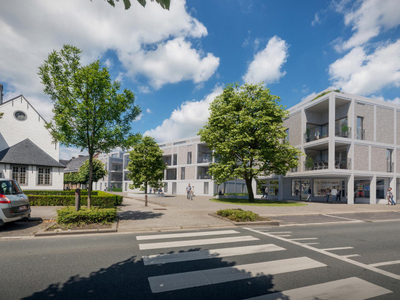 Nieuwbouwappartementen in het centrum van Sleidinge.