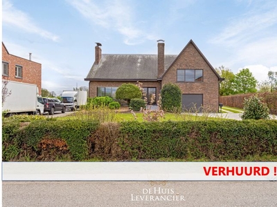 Ruime villa (4 slpks) met grote zuid tuin te huur in Kontich