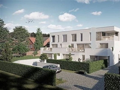 Gelijkvloers appartement met terras en tuintje