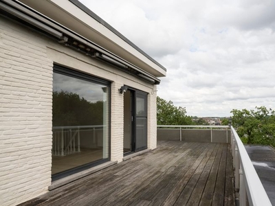 Lumineuze duplex penthouse te koop tegenover 't rivierenhof