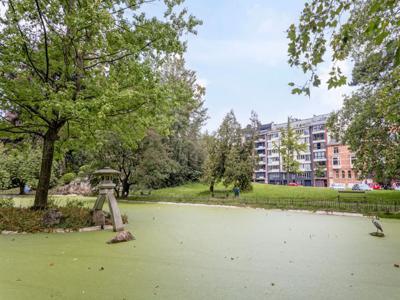 Studio met prachtig zicht op het Citadelpark.