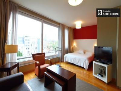 Studio apartment for rent in European Quarter, Brussels