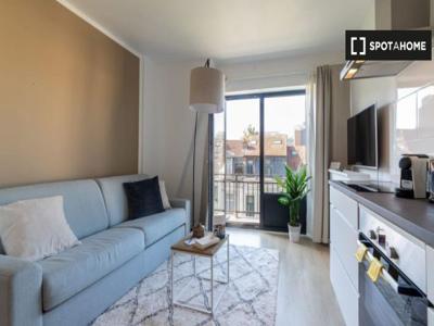 Studio apartment for rent in Quartier Des Squares, Brussels