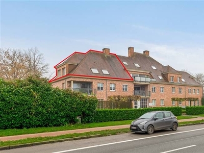 Ruim en stijlvol duplex appartement met 2 slaapkamers en ter