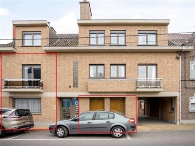 Appartement met 2 slaapkamers, kantoor en 2 garages