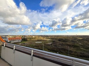 Zuidgerichte penthouse met een schitterend duinenzicht te...