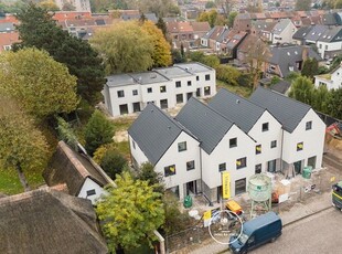 Hedendaagse nieuwbouwwoningen in Gentbrugge.