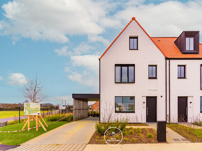 Idyllisch gelegen nieuwbouw woningen met tuin te Astene.