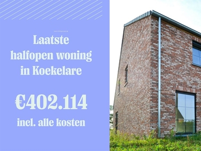 Nieuwbouw huis te koop in Koekelare