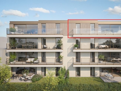 Penthouse met uniek vergezicht vanop het zonovergoten terras