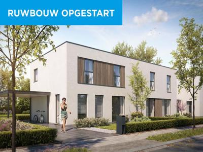 Nabij Aalst bouwt Hectaar 4 moderne halfopen woningen