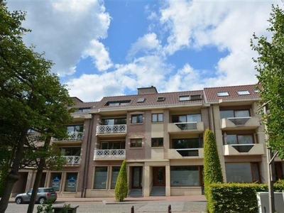 Duplex appartement met 2 kamers en garage in het centrum.