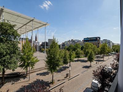 Gezellige studio met zicht over het Theaterplein