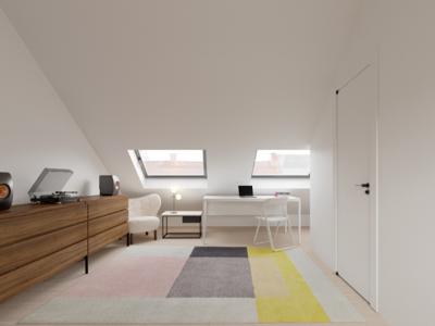 Net vernieuwde penthouse-studentenstudio Strijdersstraat 26