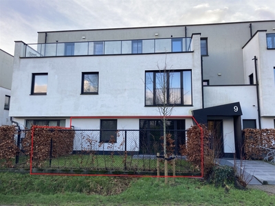 Gelijkvloers appartement met ruime tuin en 1 slaapkamer