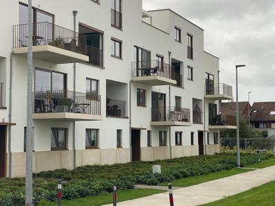 Nieuwbouwappartement met 1 slpk te huur