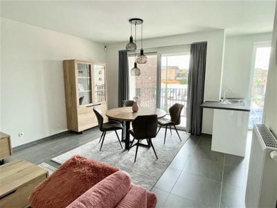 Trendy bemeubeld nieuwbouwappartement (80 m²) met 2 slpk op