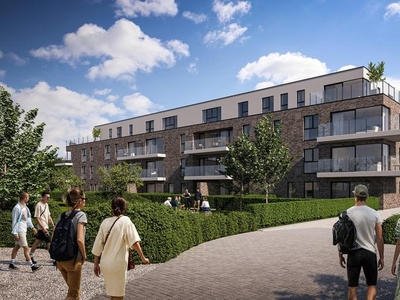 Energiezuinige appartementen in nieuwe stadswijk in Emelgem