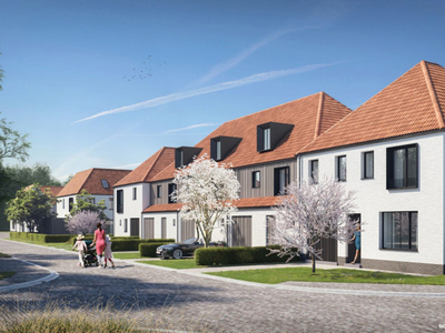 Idyllisch gelegen nieuwbouw woningen met tuin te Astene.