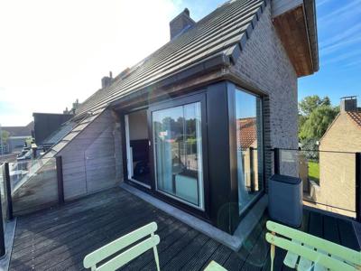 Recent DUPLEXAPPARTEMENT met zonneterras, GARAGE en boven...