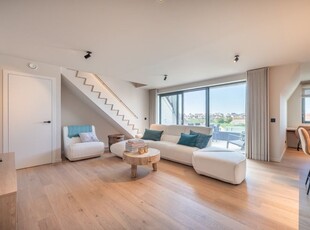 Duplex appartement met veel lichtinval en terras te Duinen