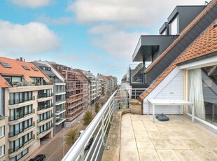 Duplex-appartement met zonneterrassen in de P. Parmentierlaa