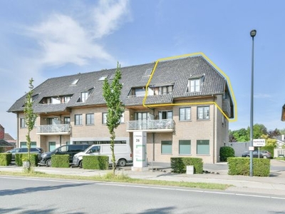 Ruim duplexappartement met 2 slaapkamers in Centrum Oudenburg
