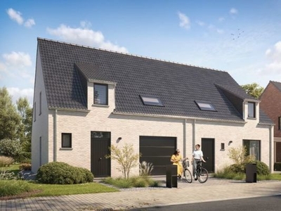 Hectaar bouwt 4 halfopen nieuwbouwwoningen te Oedelem