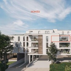 Nieuwbouwappartement met 1 slaapkamer en mooi terras