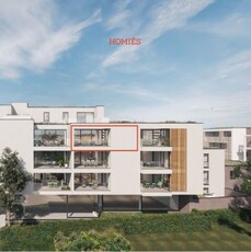 Nieuwbouwappartement met 1 slaapkamer en mooi terras