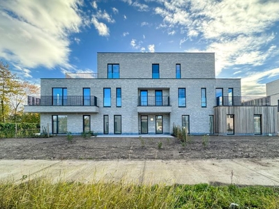 Gelijkvloers nieuwbouwappartement met tuin