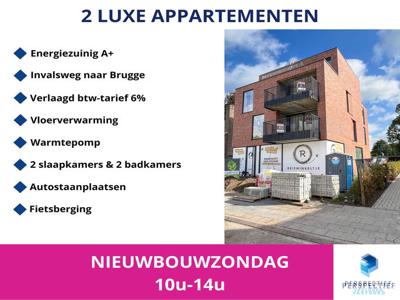 LUXE NIEUWBOUW APPARTEMENT met 2 SLPK, GROOT TERRAS & OPEN Z