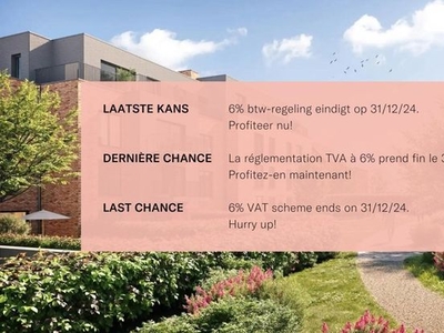 LAATSTE KANS 6% BTW EN GEEN REGISTRATIERECHTEN